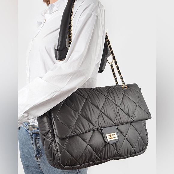 NWT Large Quilted Bag - Picture 5 of 5